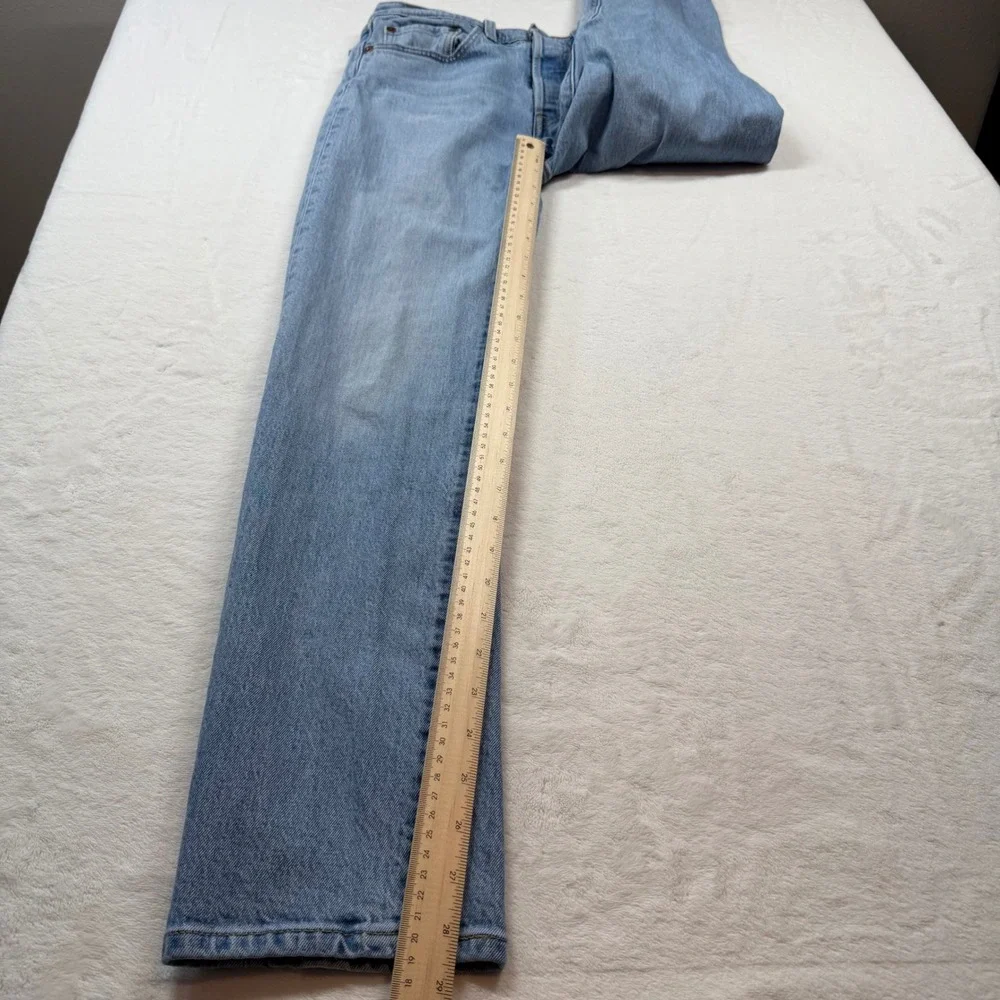 Levi's 501 Original Fit Jeans Men W26 L30 Blank Red Tag Excellent Straight Leg‎
